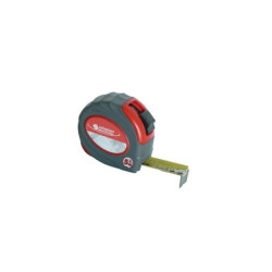 QUINTUPLE METRE BOITIER ROUGE BI-MATIERE 25MM