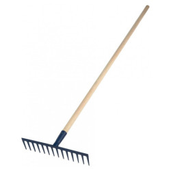 RATEAU STANDARD 14 DENTS AVEC MANCHE BOIS 150CM