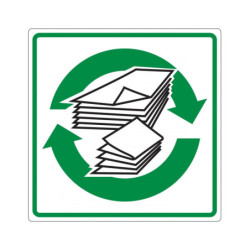 RECYCLAGE DU PAPIER ADHESIF 200x200mm