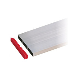 REGLE ALUMINIUM RECTANGULAIRE 2 VOILES /L 2M