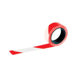RUBAN RUBAPLAST ROUGE BLANC 100MX75MM