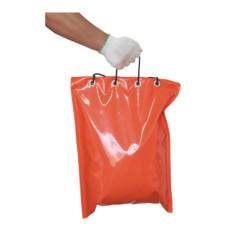 SAC DE LESTAGE PVC ORANGE 40X60CM
