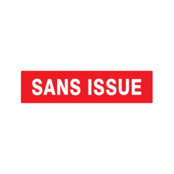 SANS ISSUE (INCENDIE) 200x52mm