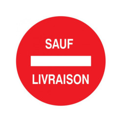 SENS INTERDIT SAUF LIVRAISON D.300mm