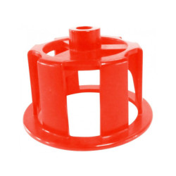 TETES A VISSER MONOBLOCS ROUGES POUR CARREAUX DE 3 A 30MM (SACHET DE 50 PIECES)