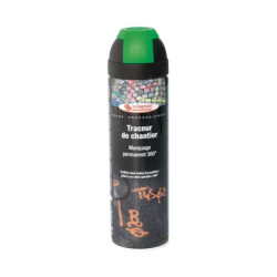 TRACEUR DE CHANTIER 500ML VERT FLUO