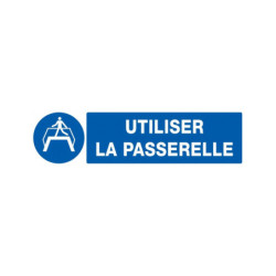 UTILISER LA PASSERELLE 330x200mm