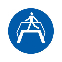 UTILISER LA PASSERELLE D.300mm