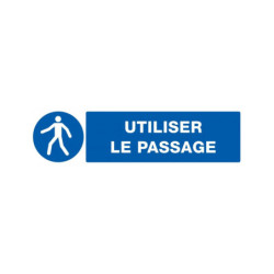 UTILISER LE PASSAGE 330X120mm