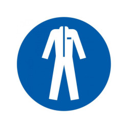 VETEMENTS DE PROTECTION OBLIGATOIRES D.180mm