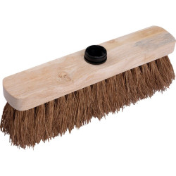 Balai coco - Outibat - Longueur 30 cm - Matière : Bois, Fibre naturelle