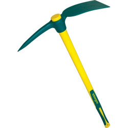 Pioche cantonnier avec manche Novamax - Leborgne - 2 kg - Manche télescopique : Non - Emmanché : Oui
