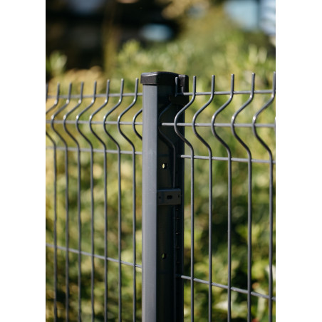 Poteau Bekafix 1.975m (gris 7016)