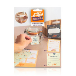 Étiquettes adhésives pour bocaux - Le Parfait - Par 27 - 4.6cm