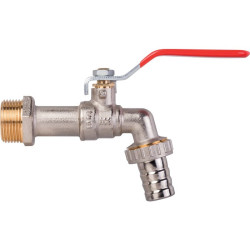 Robinet à boisseau sphérique - M 3/4" - M 1" - Acier - Itap - Filetage sortie : 1" (26 x 34)