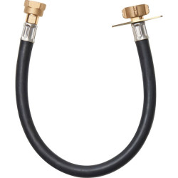 Lyre souple propane/butane - Favex - 45cm - Type de gaz : Butane, Propane - Filetage sortie : 20 x 150