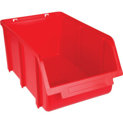 Bac de rangement - TOOD - Rouge - 6.9l - 20.5cm - 33cm - 15.5cm