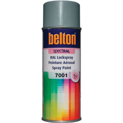 Peinture SpectRAL mate - Belton - Coloris gris argenté RAL 7001 - Aérosol 400 ml