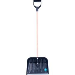 Pelle à neige manche bois Capvert - Manche télescopique : Non - 0.98kg - Emmanché : Oui