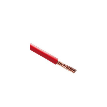 Fil électrique H07 V-R 1 x 10 mm² - L. 5 m