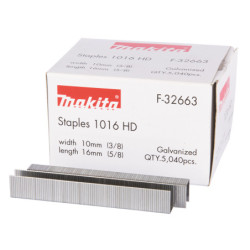 Agrafes pour agrafeuses à batterie 16 mm - 5 040 pcs