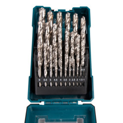 Coffret 25 Forets à métaux HSS-G