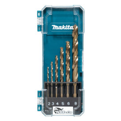 Coffret 6 Forets metal HSS-CO