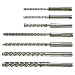 Coffret 7 Forets SDS-PLUS 4 taillants TCT Nemesis II