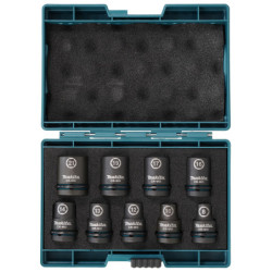 Coffret de 9 Douilles IMPACT BLACK