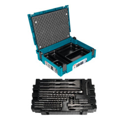 Coffret 12 Forets & 5 Outils burinage SDS-PLUS