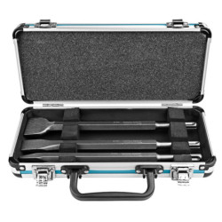 Coffret 1 pointe + 1 burin + 1 burin large SDS-PLUS