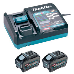 Pack XGT ® 2x BL4050F + DC40RA