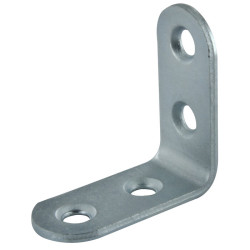 Equerre de chaise - 30mm - Matière : Acier - Finition : Zinguée