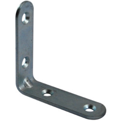 Equerre de chaise - 50mm - Matière : Acier - Finition : Zinguée
