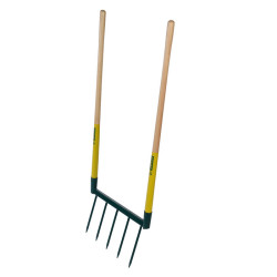 Biogrif 5 dents soudées NatureOvert - Leborgne  - Manche télescopique : Non - 4.6kg - Emmanché : Oui