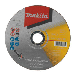 Disque à tronçonner métal et inox fin 150 x 1,6 mm