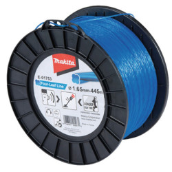 Fil nylon hélicoïdal bleu pour débroussailleuse à batterie (445 m)