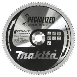 Lame Scie à Onglets Efficut T.C.T Aluminium 305 x 30 mm