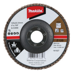 Plateau à lamelles premium Ø 125mm - Z120