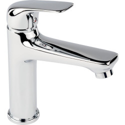 Mitigeur lavabo bec médium - Rivièra -  Fixation écrou - 7g/min - 12.63cm