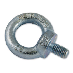 Anneau de levage mâle - 30mm - 12mm - Diamètre vis : M12 - 54mm