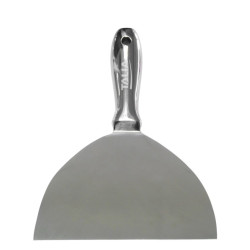 COUTEAU A ENDUIRE MONOBLOC TYPE AMERICAIN INOX 15CM