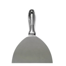 COUTEAU A ENDUIRE MONOBLOC TYPE AMERICAIN INOX 12CM