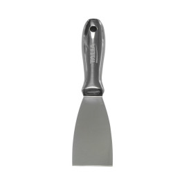 COUTEAU A ENDUIRE MONOBLOC TYPE AMERICAIN INOX 4CM