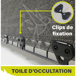 Clips de fixation - sachets...