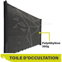 ROULEAU BRISE-VUE 300 G/M²...