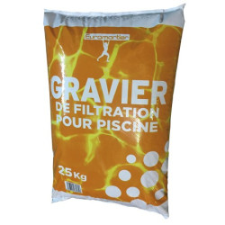 Gravier filtration piscine
