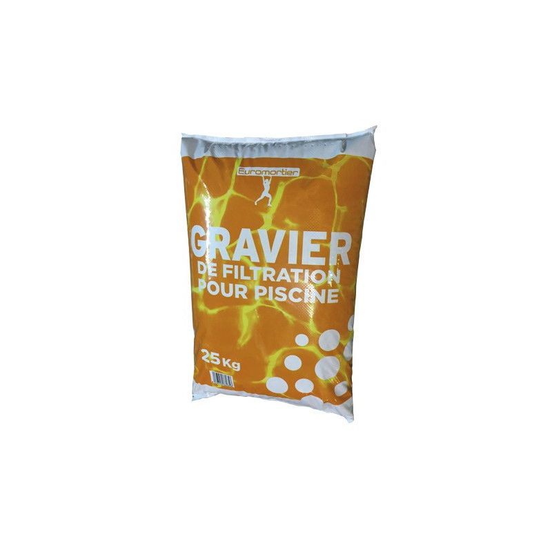 Gravier filtration piscine