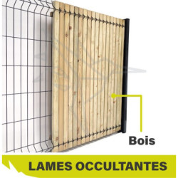 KIT LAMES OCCULTATION BOIS...