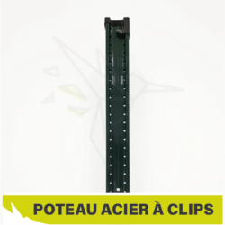 POTEAUX À CLIPS ACIER - Pnx...